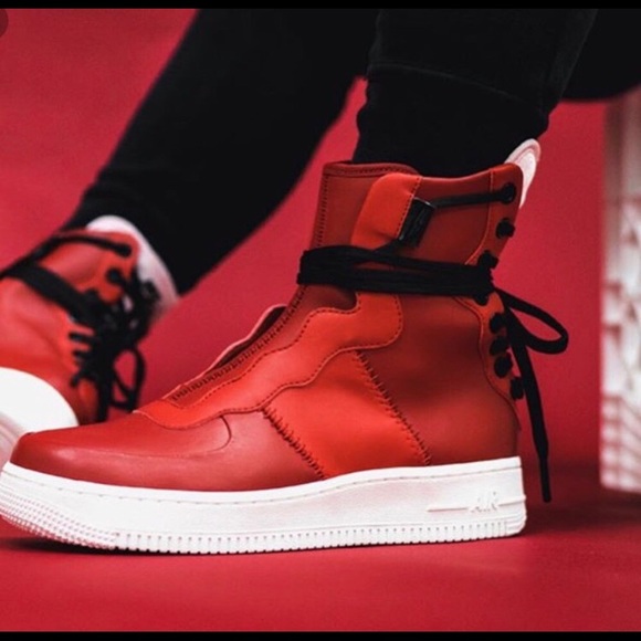 nike air force 1 rebel red